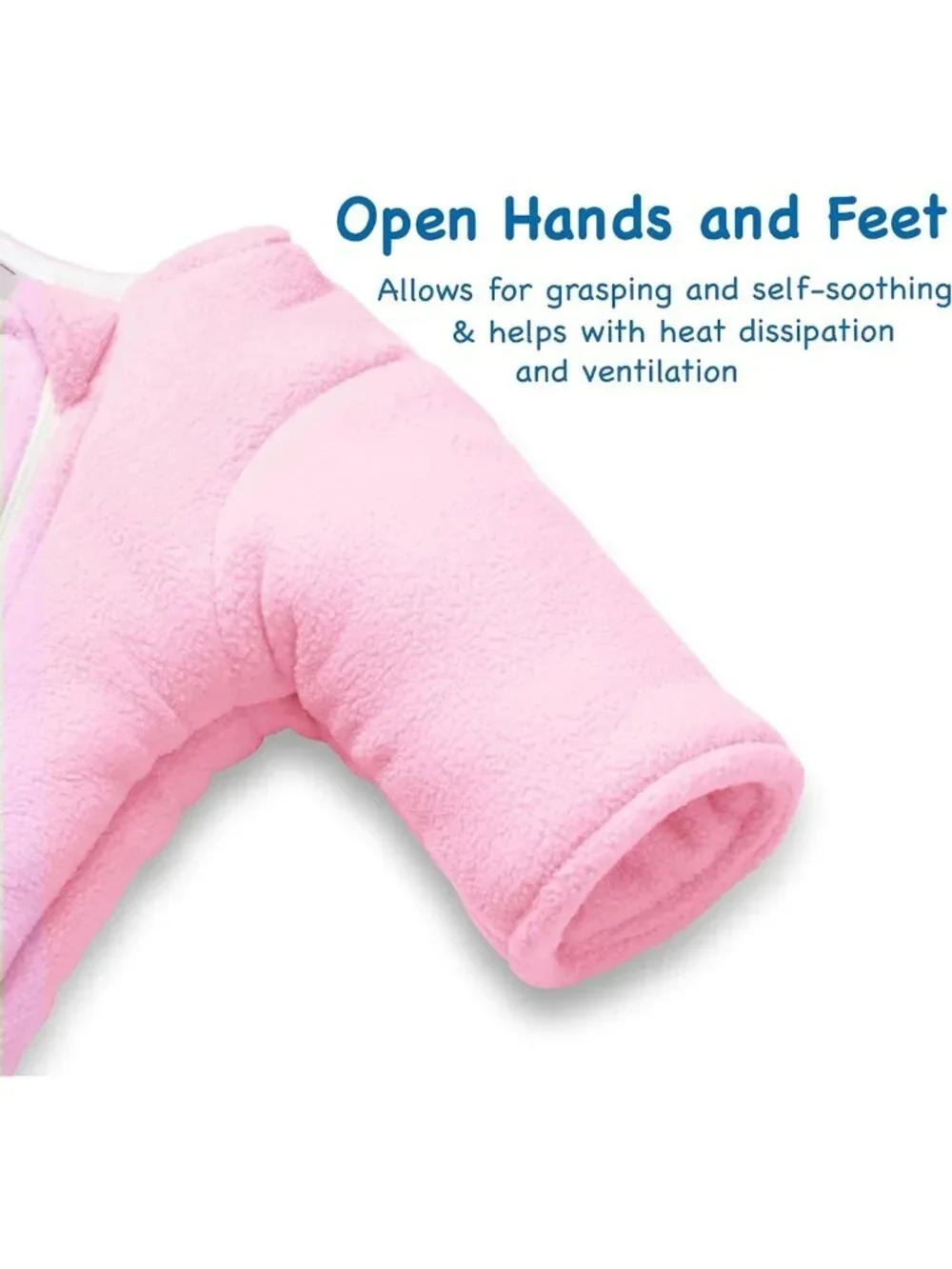 Cozy Microfleece Baby Sleepsuit | Swaddle Transition for Better Sleep